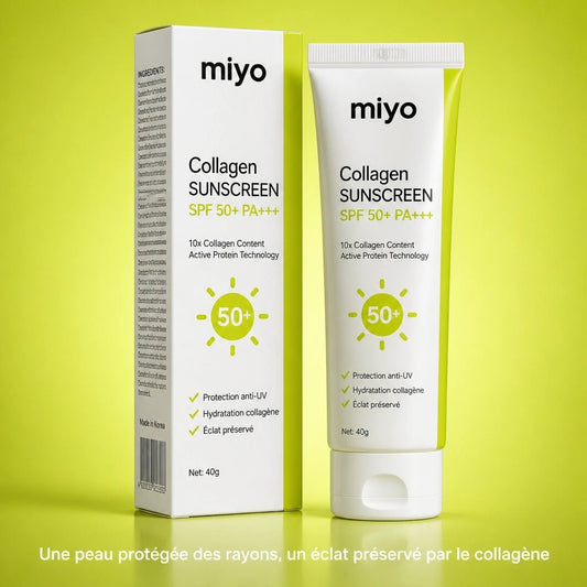 Crème Solaire Collagène SPF50+ - Miyo